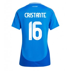 Italien Bryan Cristante #16 Hemmatröja Kvinnor EM 2024 Kortärmad